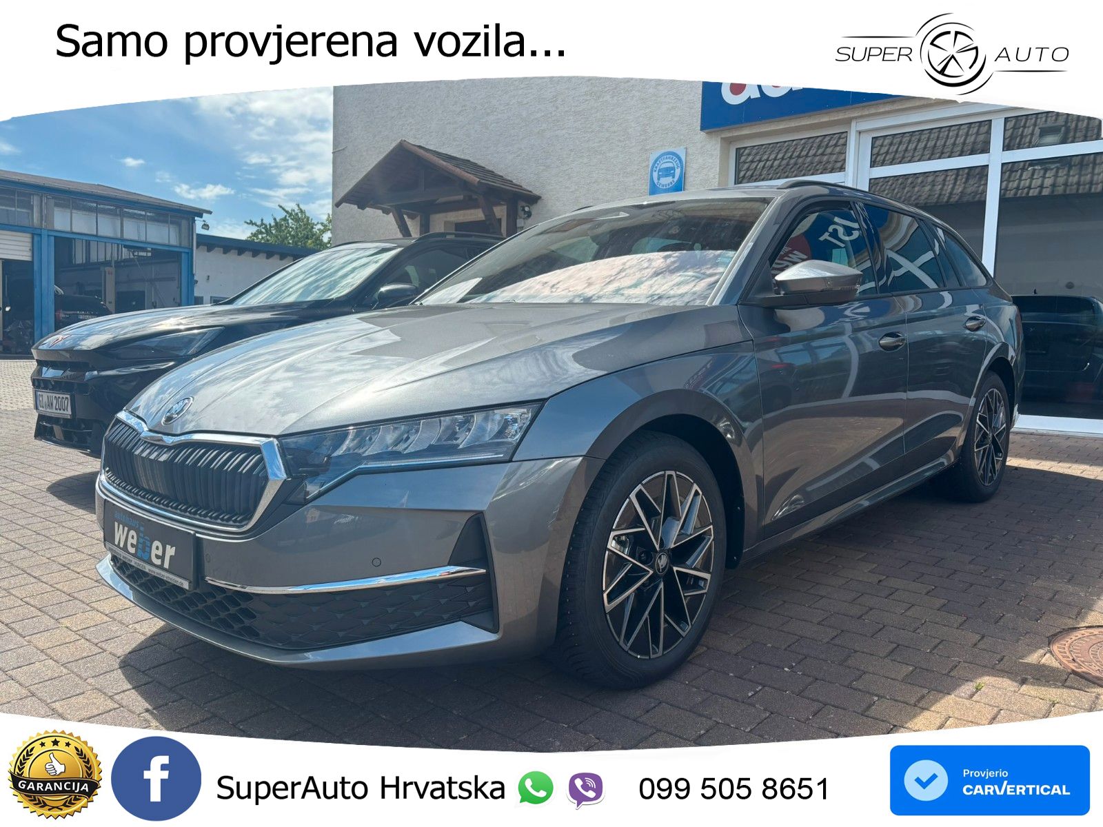 Škoda Octavia Combi 1.5 TSI (150 KS) DSG LED+GR SJED+ACC