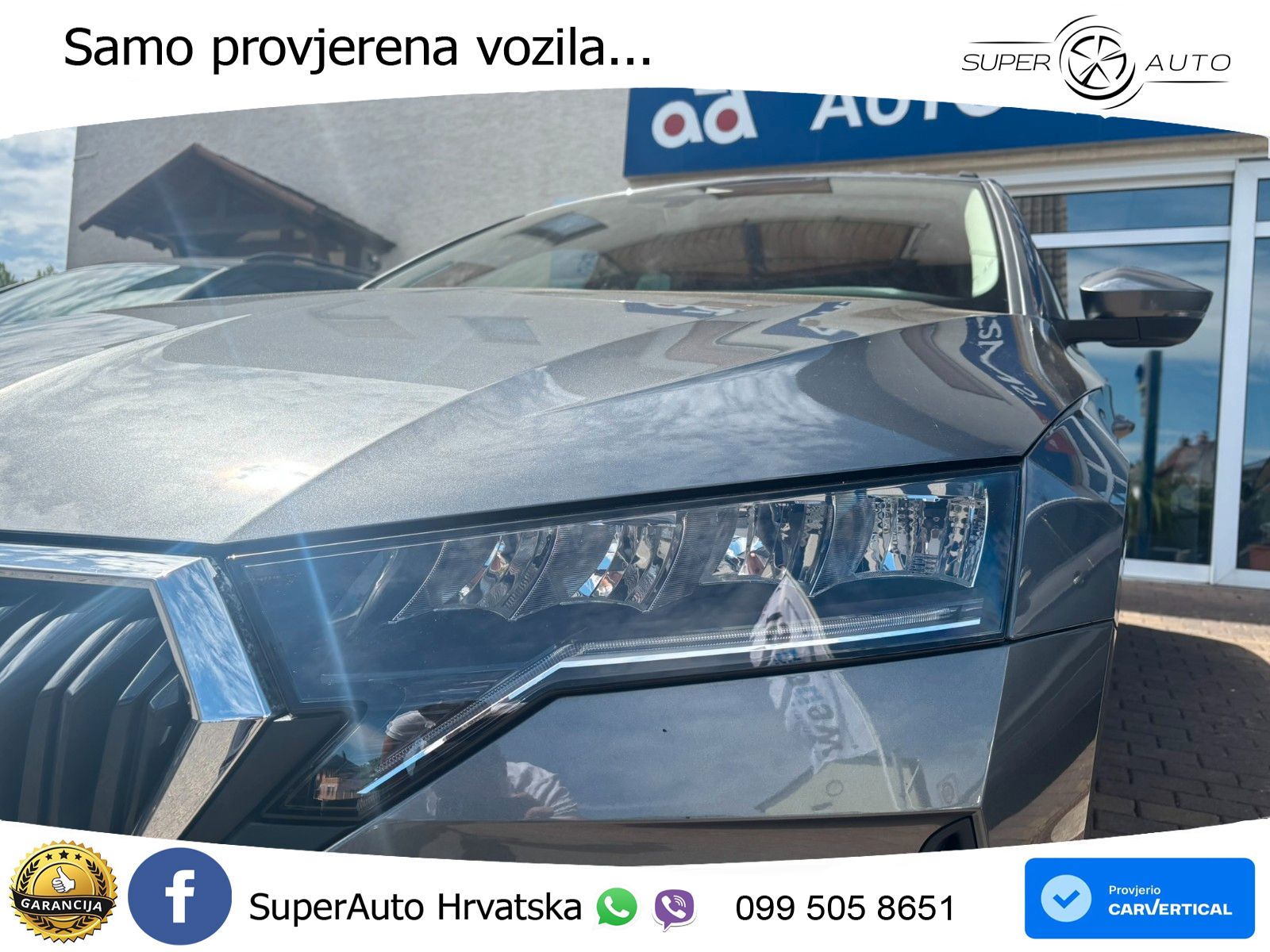 Škoda Octavia Combi 1.5 TSI (150 KS) DSG LED+GR SJED+ACC