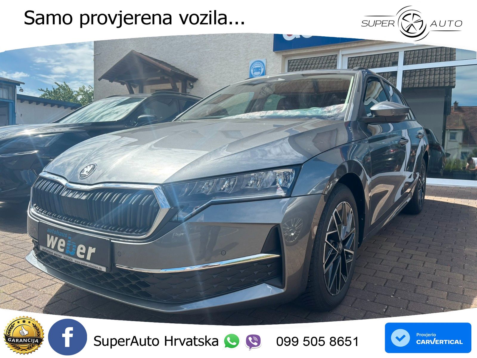 Škoda Octavia Combi 1.5 TSI (150 KS) DSG LED+GR SJED+ACC