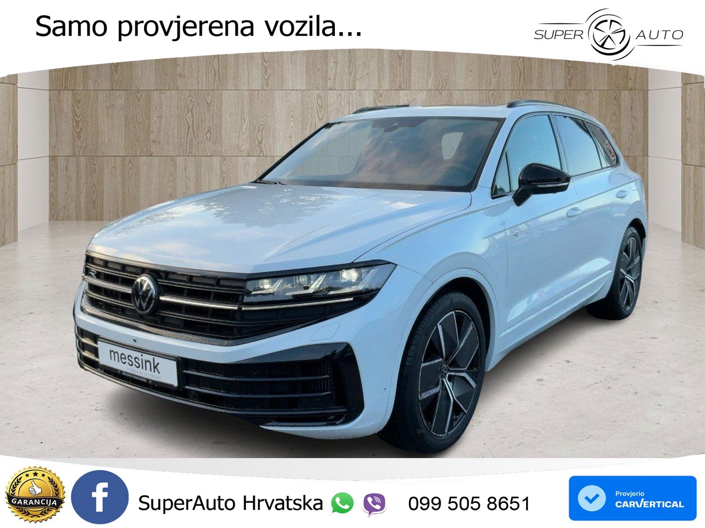 Volkswagen Touareg R 3.0 V6 TFSI (462 KS) 4MOTION Tiptronic ZRAČNI+ACC+GR SJED+KAM+PANO