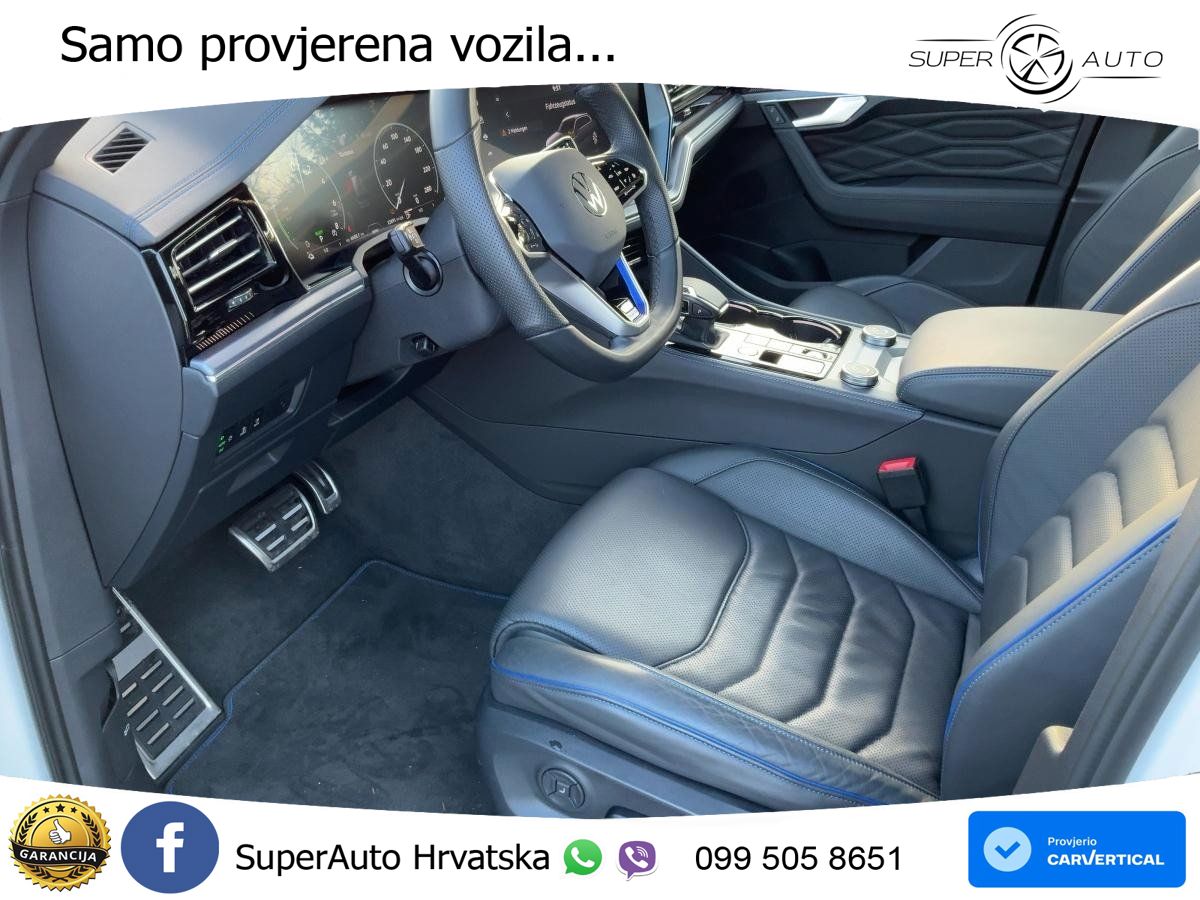 Volkswagen Touareg R 3.0 V6 TFSI (462 KS) 4MOTION Tiptronic ZRAČNI+ACC+GR SJED+KAM+PANO
