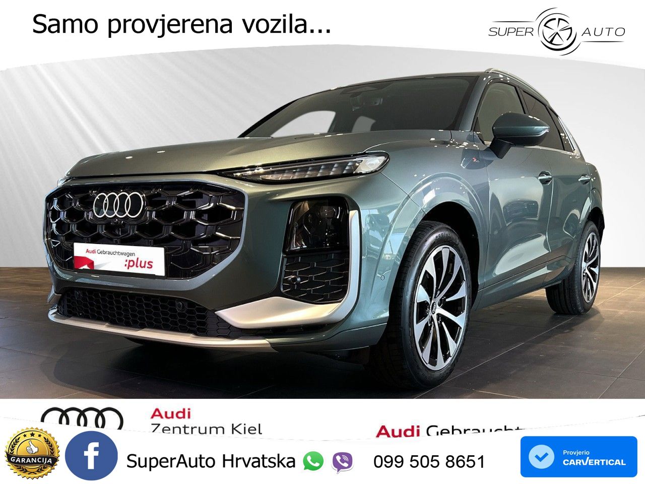 Audi Q3 1.5 TFSI (150 KS) S tronic S line LED+GR SJED+ACC