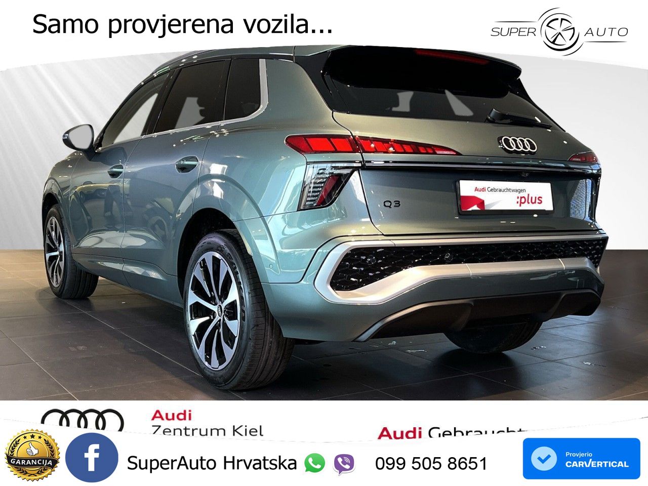 Audi Q3 1.5 TFSI (150 KS) S tronic S line LED+GR SJED+ACC