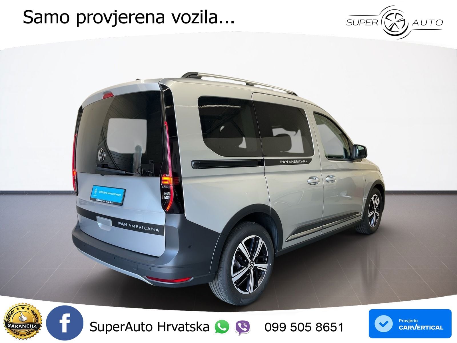 Volkswagen Caddy PANAMERICANA 115PS DSG.LED.AHK.SHZ.KAMERA 116 KS