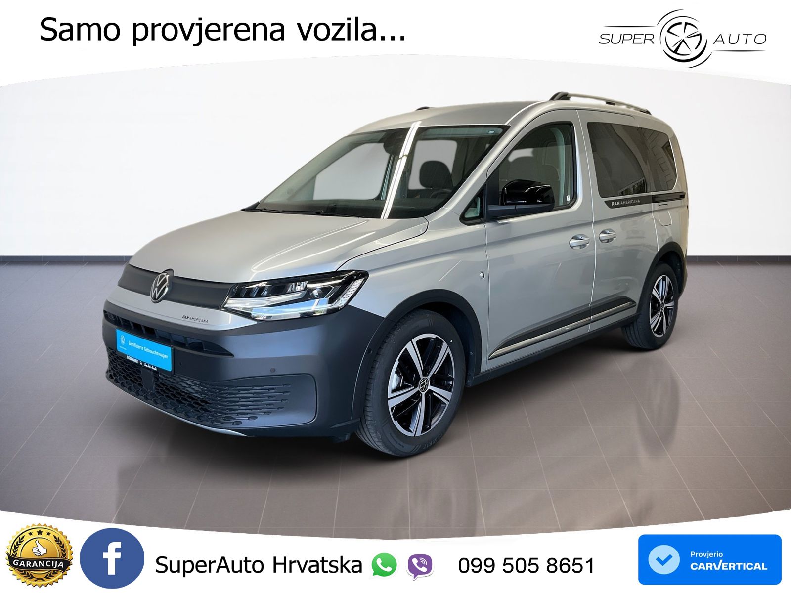 Volkswagen Caddy PANAMERICANA 115PS DSG.LED.AHK.SHZ.KAMERA 116 KS