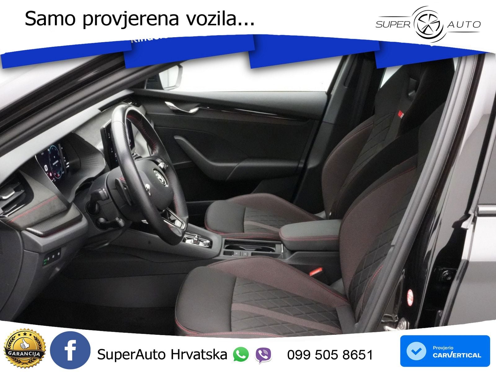 Škoda Octavia Combi RS 2.0 TDI (200 KS) DSG LED+GR SJED+ACC