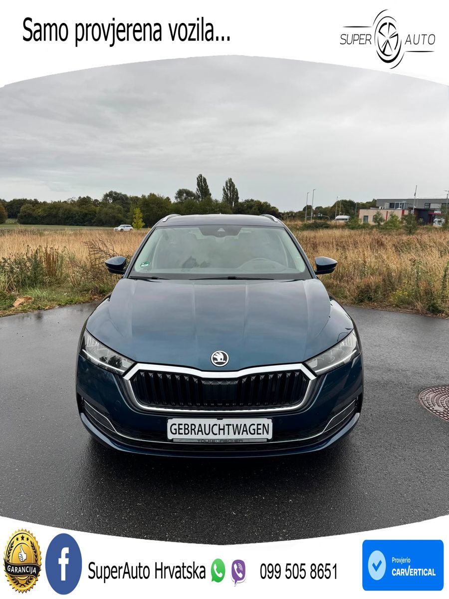 Škoda Octavia Combi 2.0 TDI (150 KS) DSG LED+GR SJED+ACC