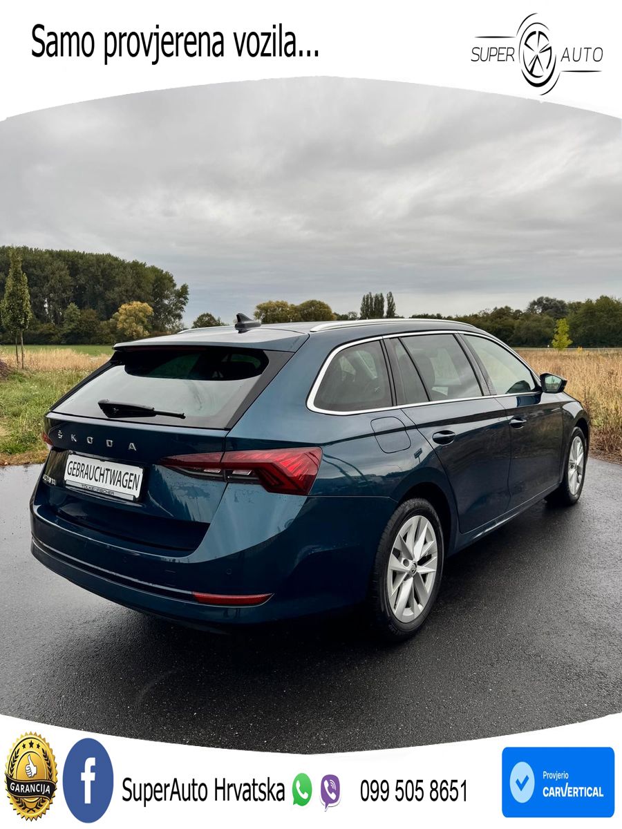 Škoda Octavia Combi 2.0 TDI (150 KS) DSG LED+GR SJED+ACC