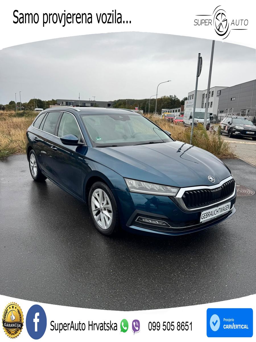 Škoda Octavia Combi 2.0 TDI (150 KS) DSG LED+GR SJED+ACC