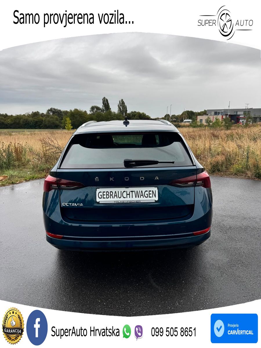 Škoda Octavia Combi 2.0 TDI (150 KS) DSG LED+GR SJED+ACC