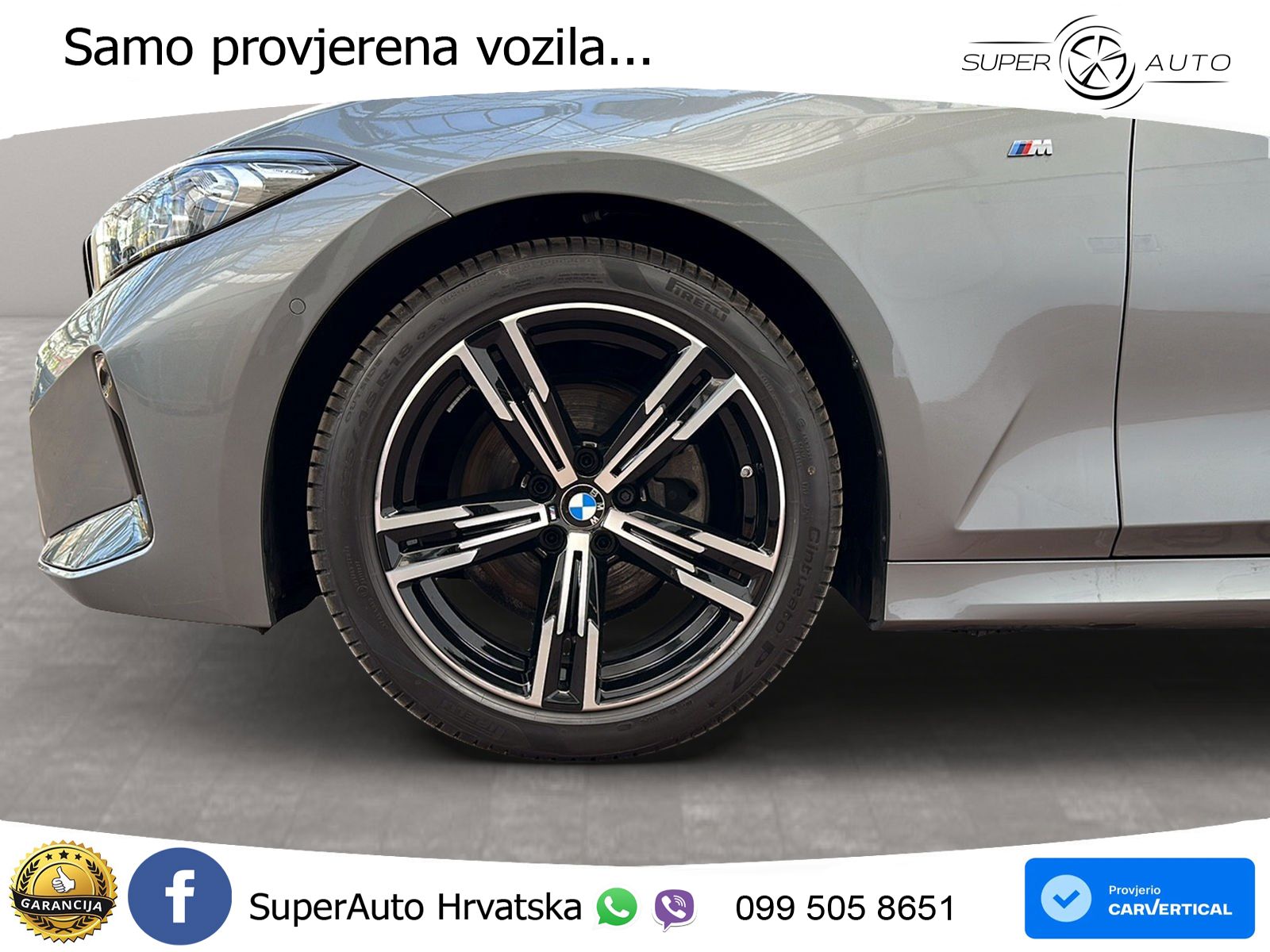 BMW 320d (190 KS) Steptronic M Sport LED+GR SJED+ACC