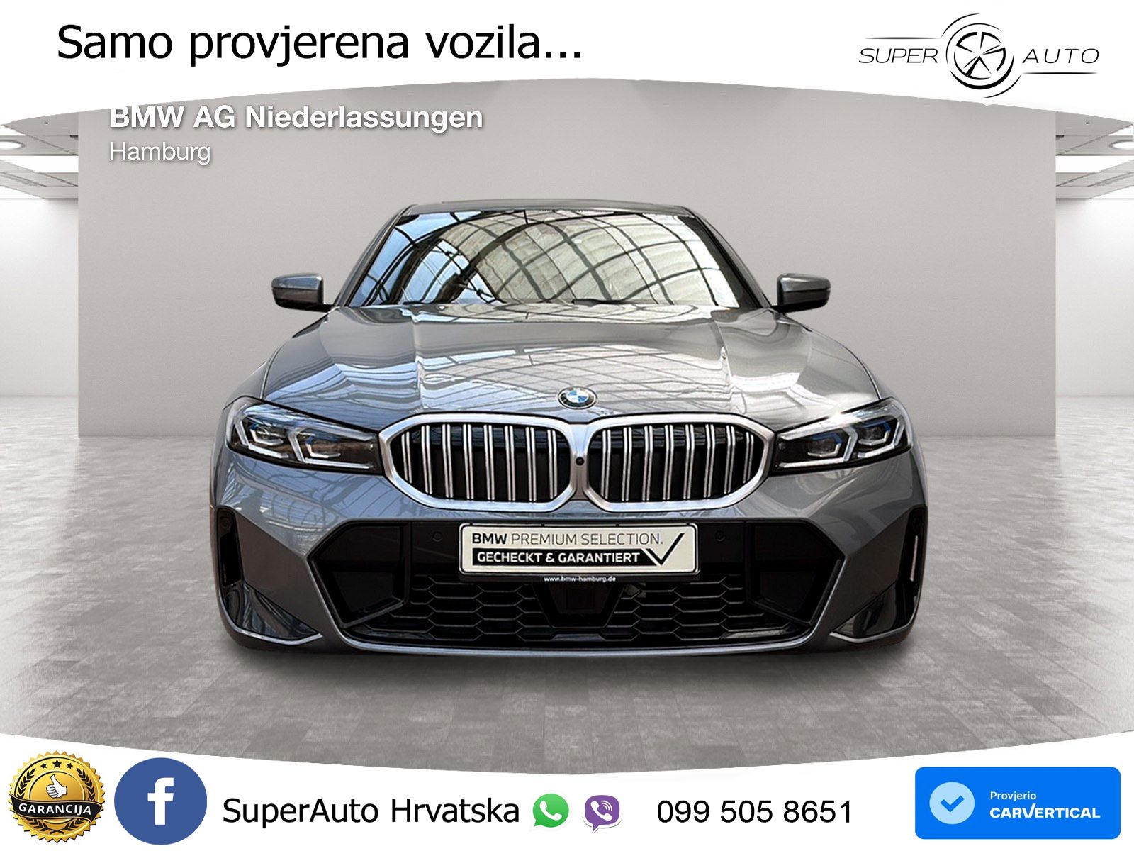 BMW 320d (190 KS) Steptronic M Sport LED+GR SJED+ACC