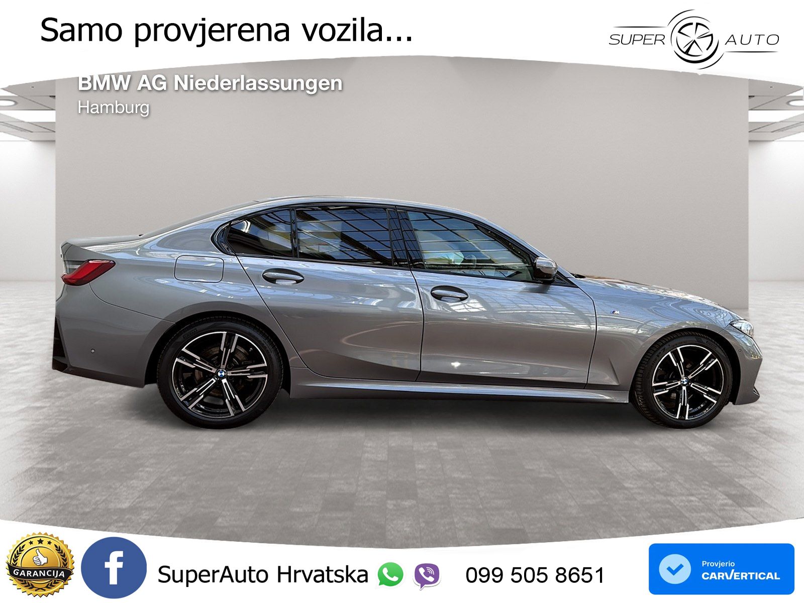 BMW 320d (190 KS) Steptronic M Sport LED+GR SJED+ACC