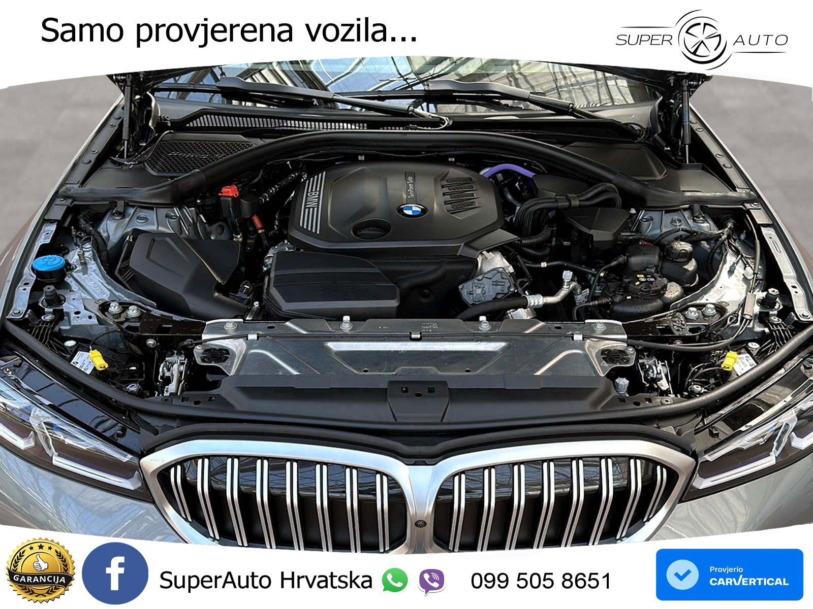 BMW 320d (190 KS) Steptronic M Sport LED+GR SJED+ACC