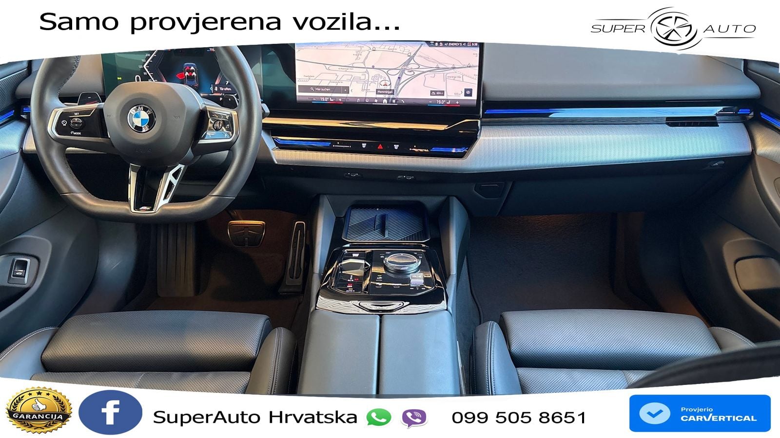 BMW 520d Touring (197 KS) xDrive Steptronic M Sport LED+GR SJED+ACC