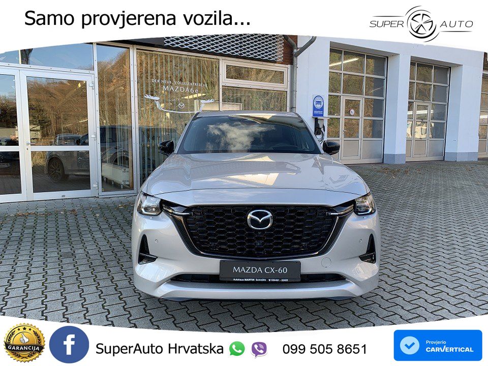 Mazda CX-60 2.5 e-Skyactiv (328 KS) AWD Automatic MATRIX+GR SJED+KAM