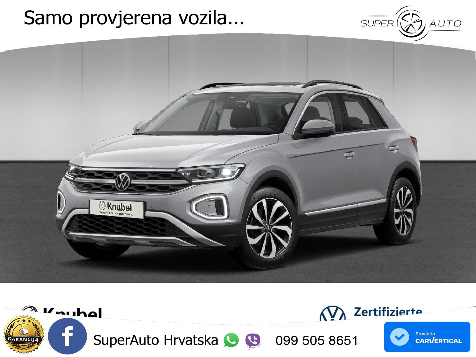 Volkswagen T-Roc 1.5 TSI (150 KS) DSG LED+GR SJED+ACC