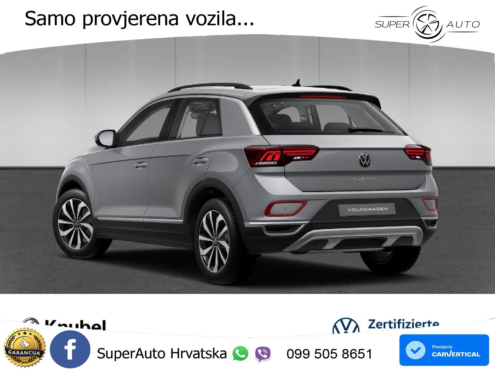 Volkswagen T-Roc 1.5 TSI (150 KS) DSG LED+GR SJED+ACC