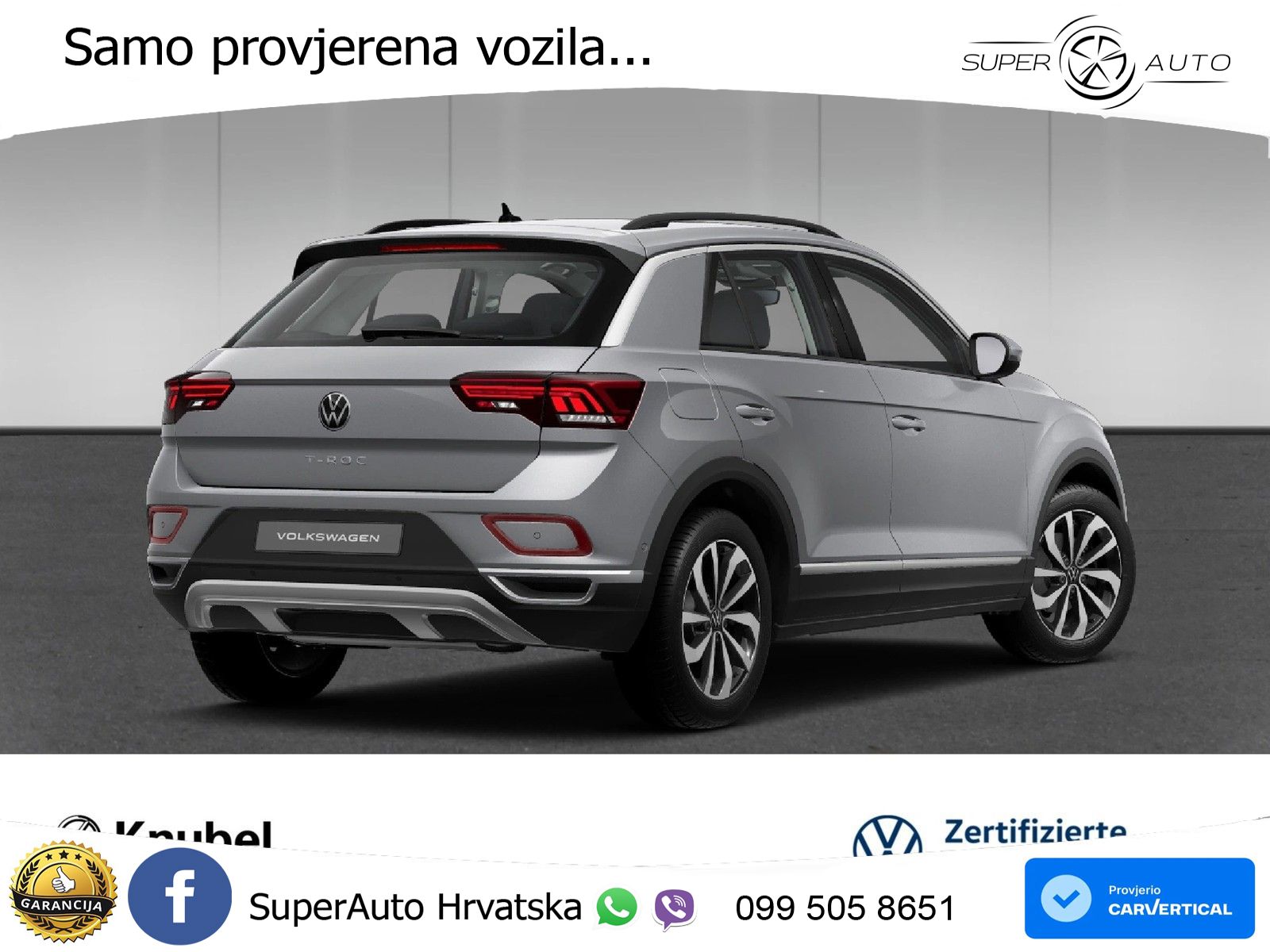 Volkswagen T-Roc 1.5 TSI (150 KS) DSG LED+GR SJED+ACC