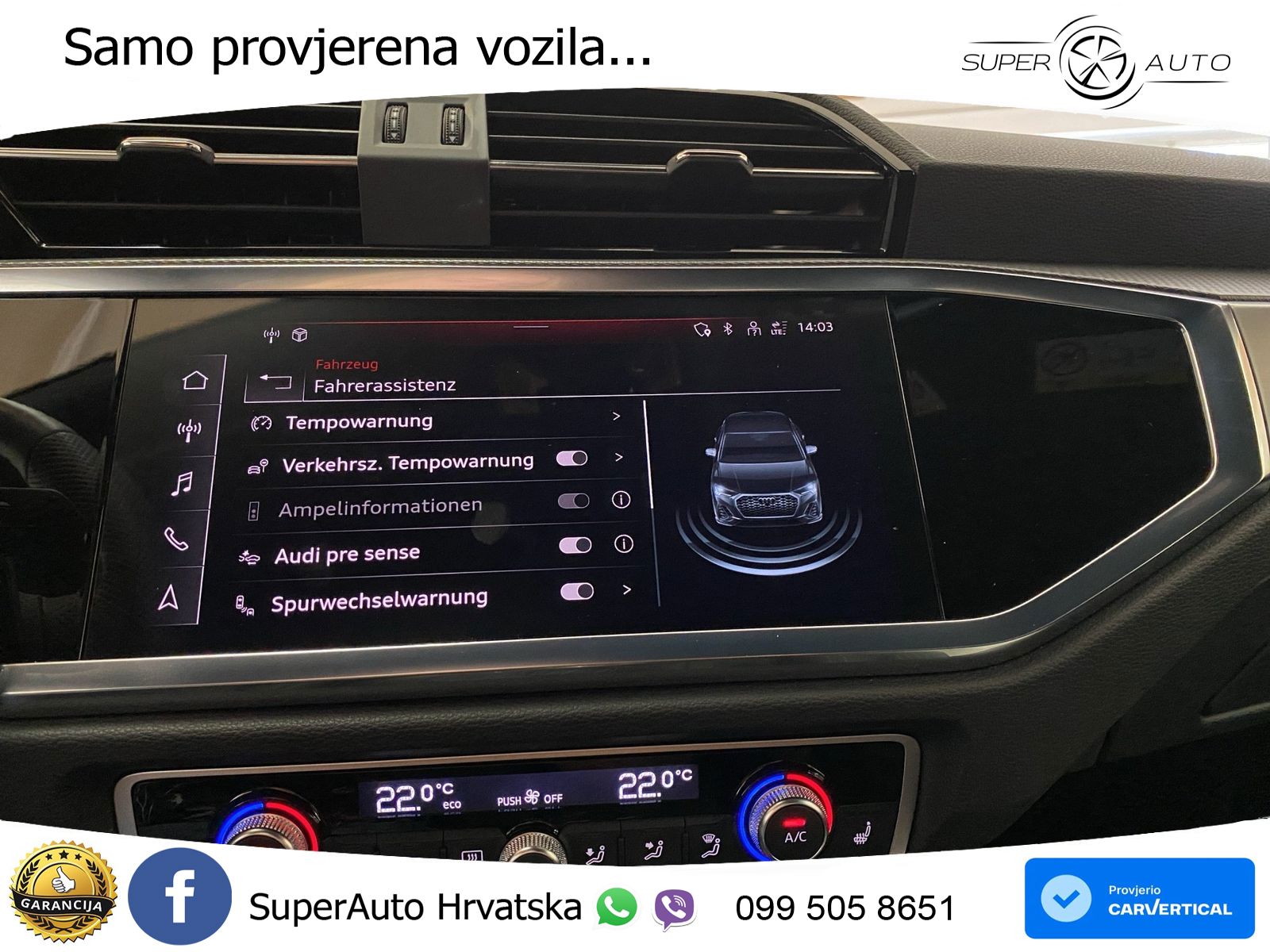 Audi Q3 II Sportback 40 TFSI (190 KS) quattro S tronic S line MATRIX+GR SJED+KAM