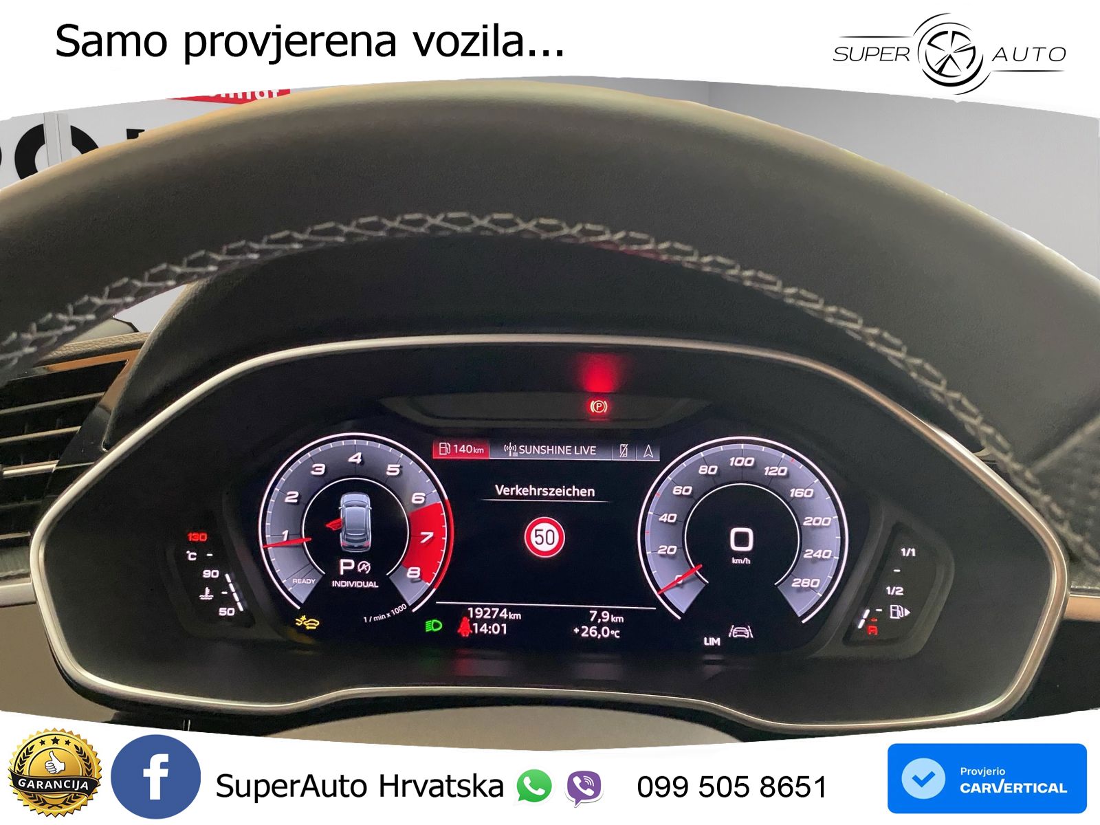 Audi Q3 II Sportback 40 TFSI (190 KS) quattro S tronic S line MATRIX+GR SJED+KAM