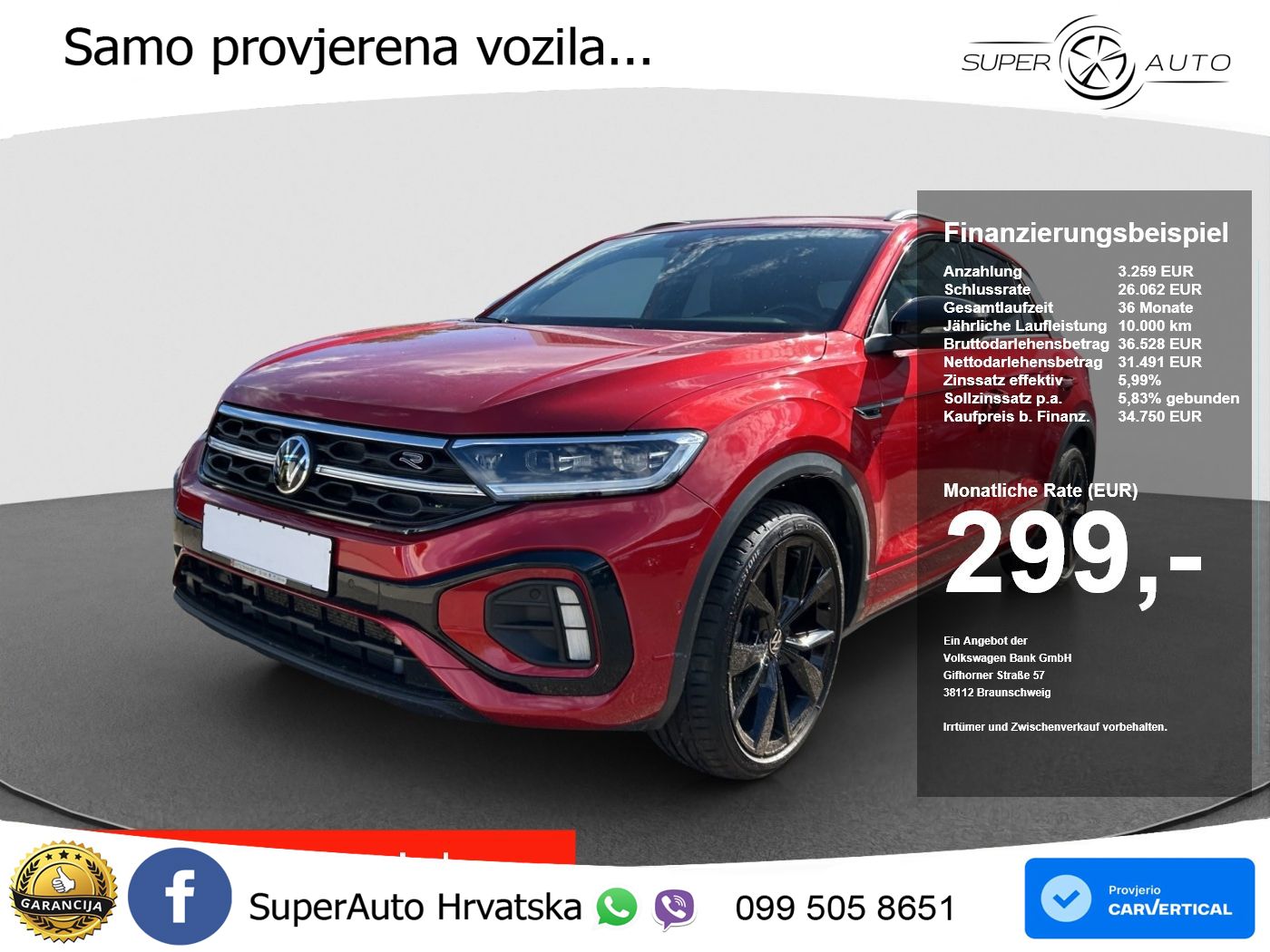 Volkswagen T-Roc I 2.0 TSI (190 KS) 4M DSG LED+GR SJED+ACC
