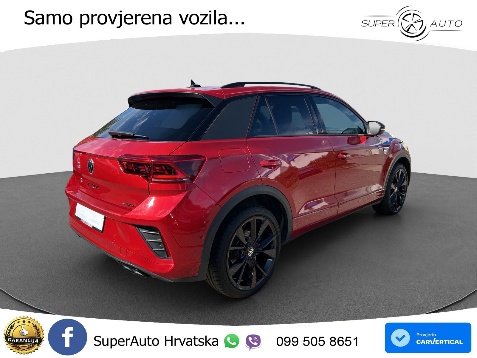 Volkswagen T-Roc I 2.0 TSI (190 KS) 4M DSG LED+GR SJED+ACC