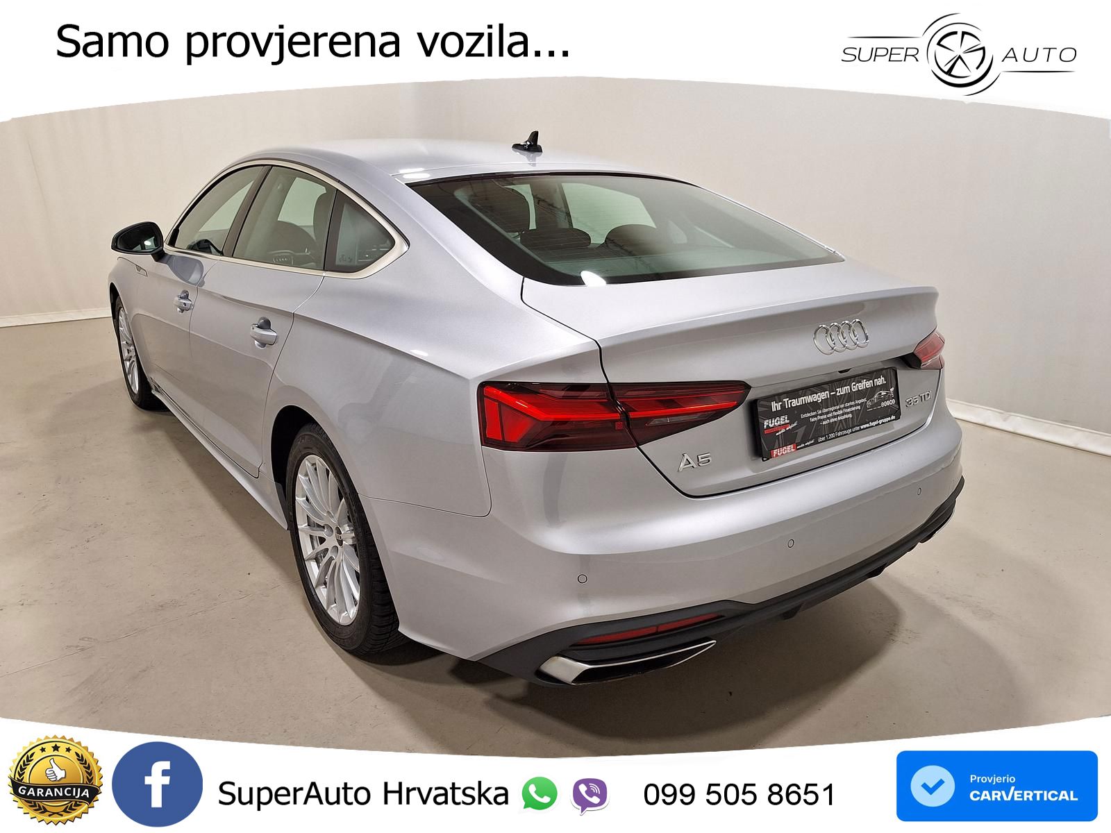 Audi A5 Sportback 35 TDI (163 KS) S tronic LED+GR SJED+ACC