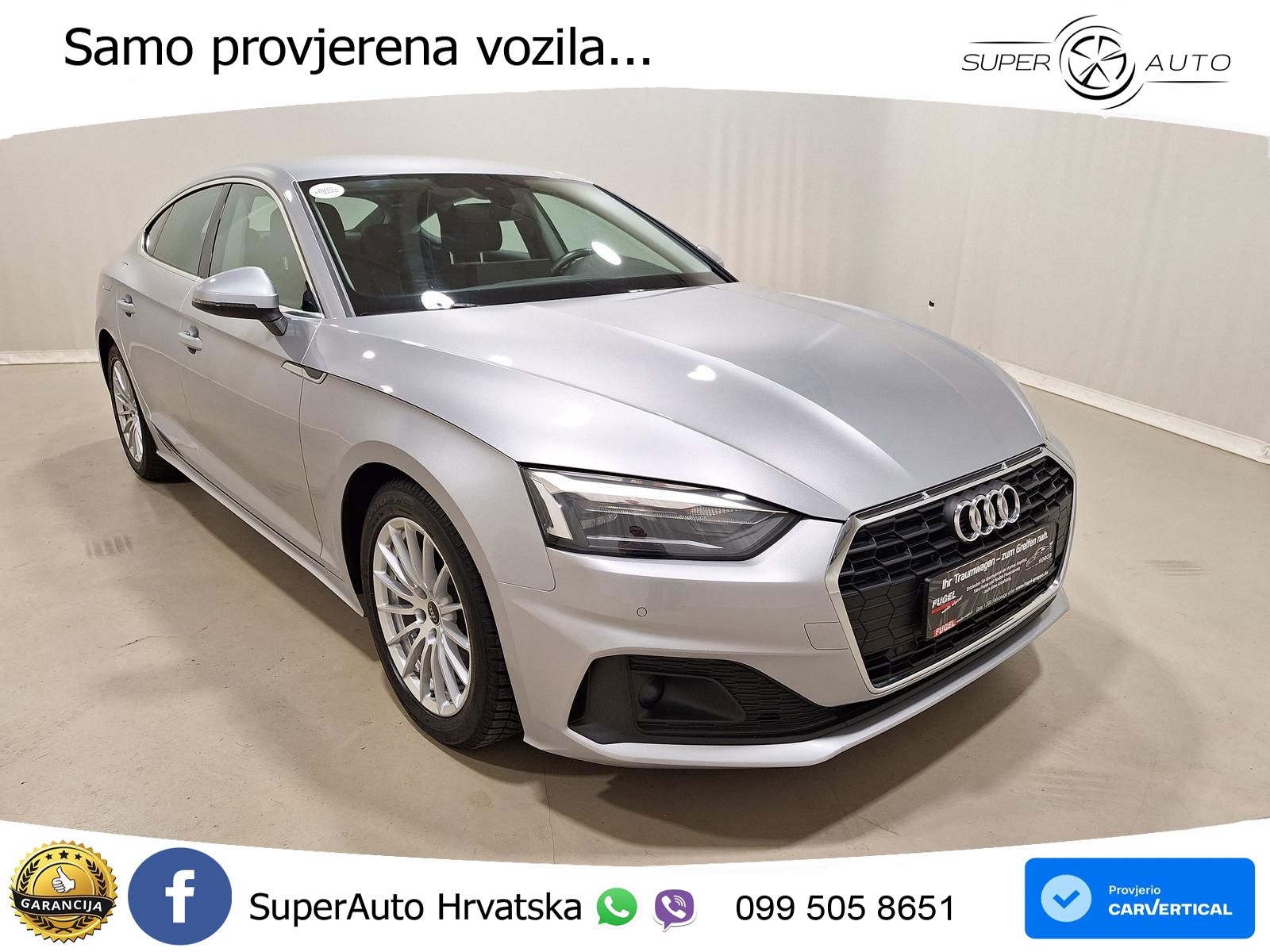 Audi A5 Sportback 35 TDI (163 KS) S tronic LED+GR SJED+ACC