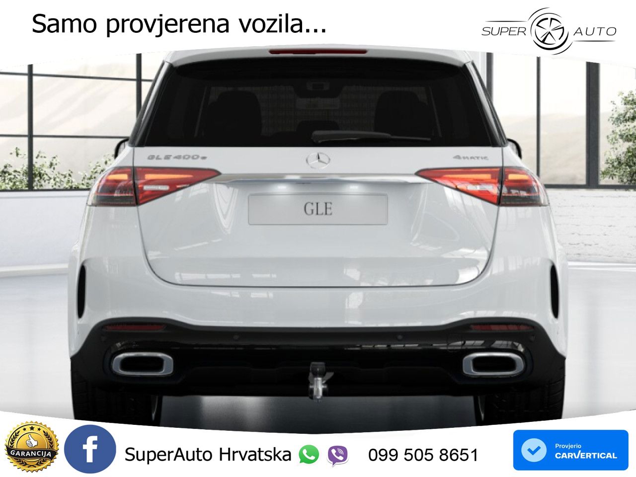 Mercedes GLE 400e (381 KS) 4MATIC 9G-TRONIC AMG LED+GR SJED+ACC