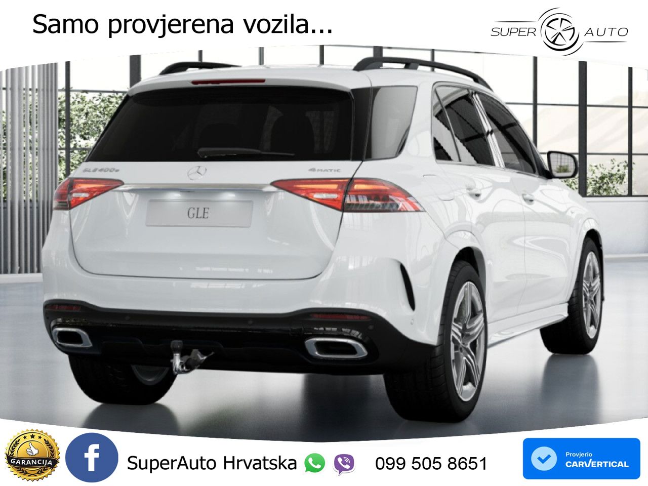 Mercedes GLE 400e (381 KS) 4MATIC 9G-TRONIC AMG LED+GR SJED+ACC