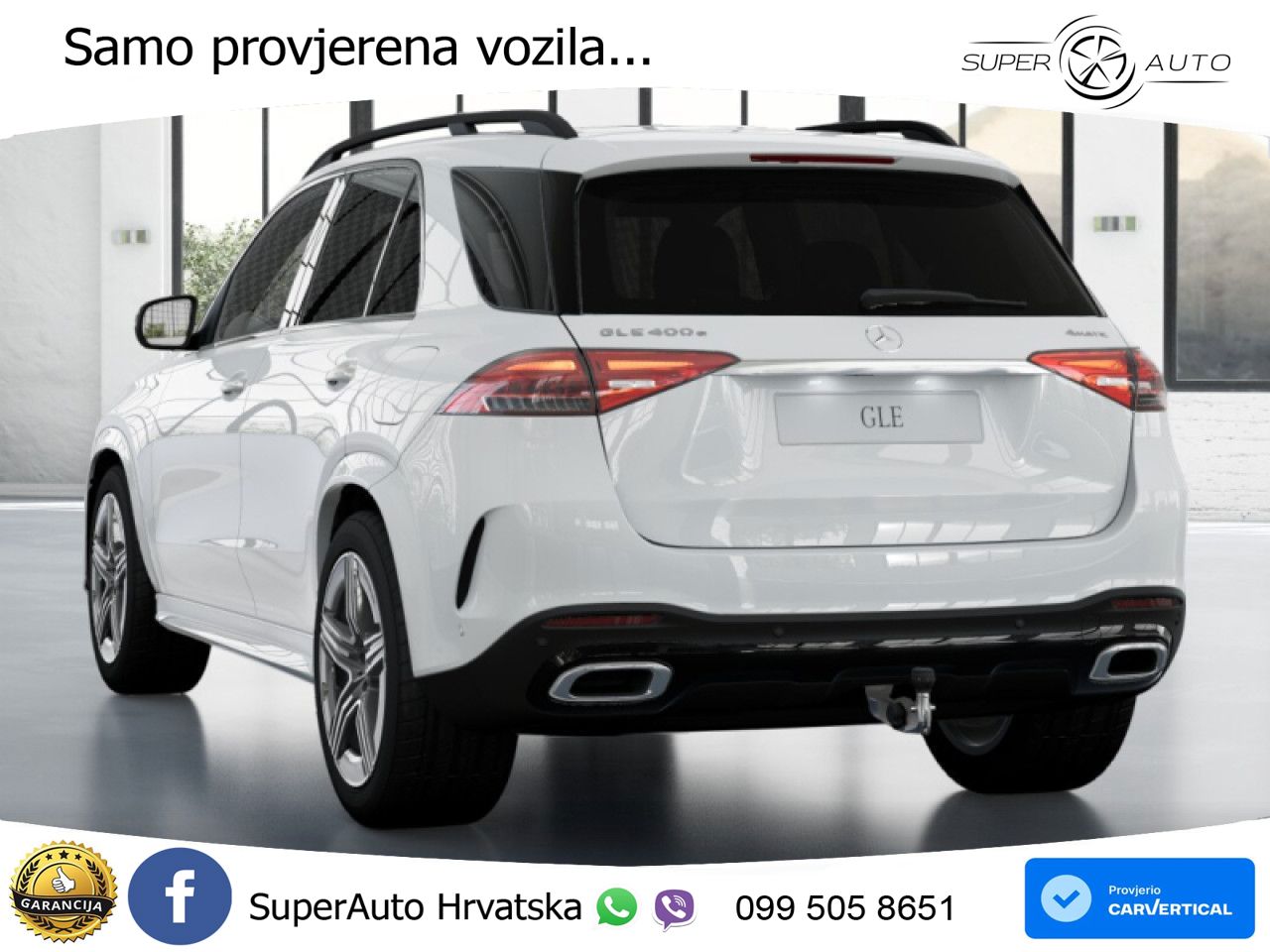 Mercedes GLE 400e (381 KS) 4MATIC 9G-TRONIC AMG LED+GR SJED+ACC