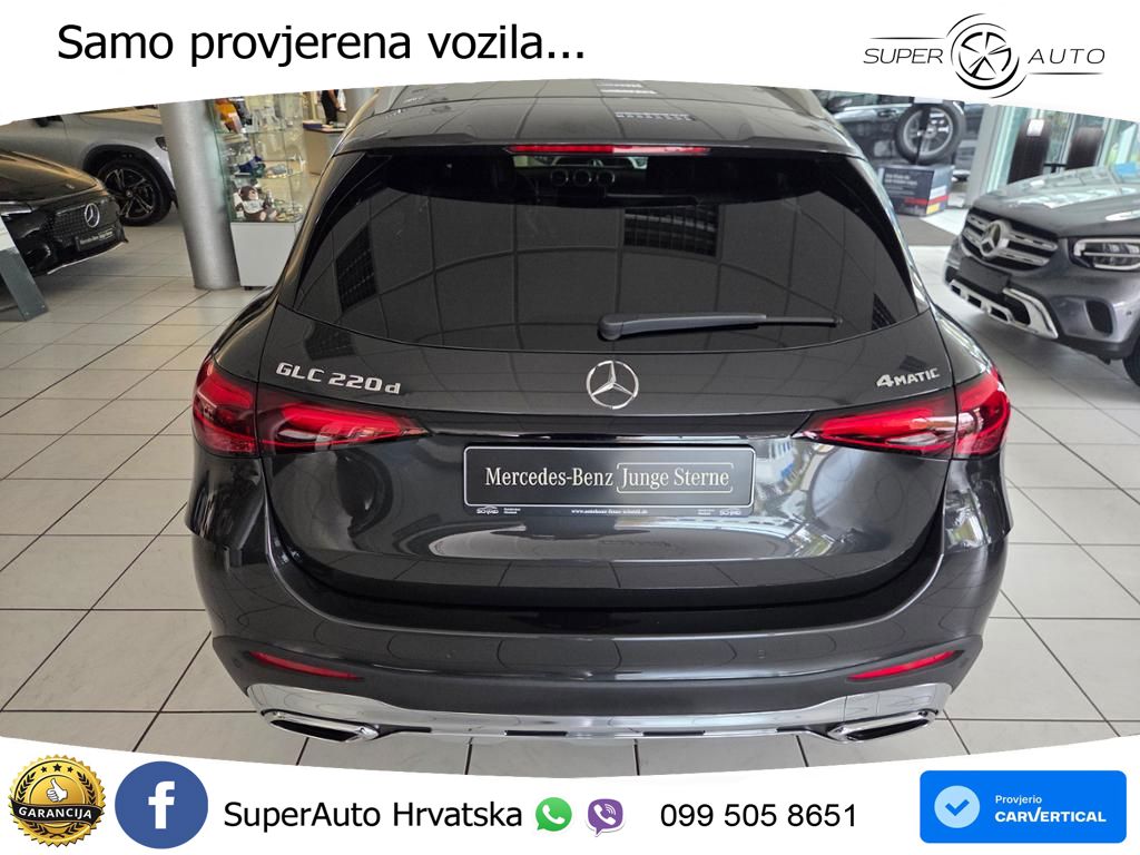 Mercedes GLC 220d (197 KS) 4MATIC 9G-TRONIC AMG LED+GR SJED+ACC