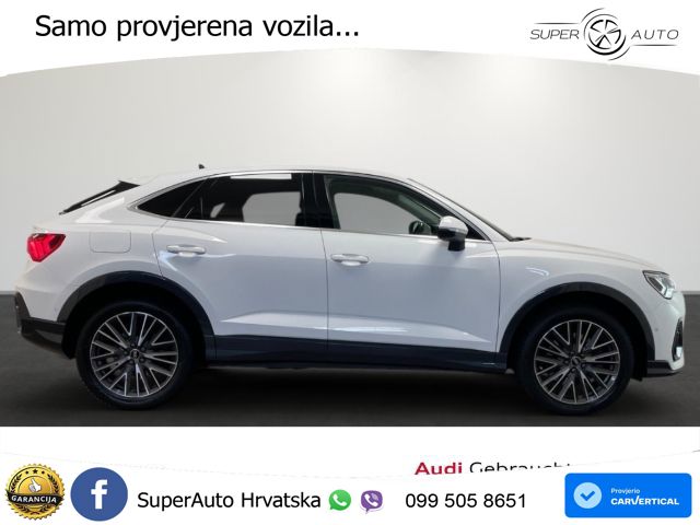 Audi Q3 Sportback 40 TFSI (190 KS) quattro S tronic LED+GR SJED+ACC