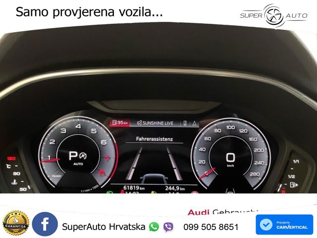 Audi Q3 Sportback 40 TFSI (190 KS) quattro S tronic LED+GR SJED+ACC