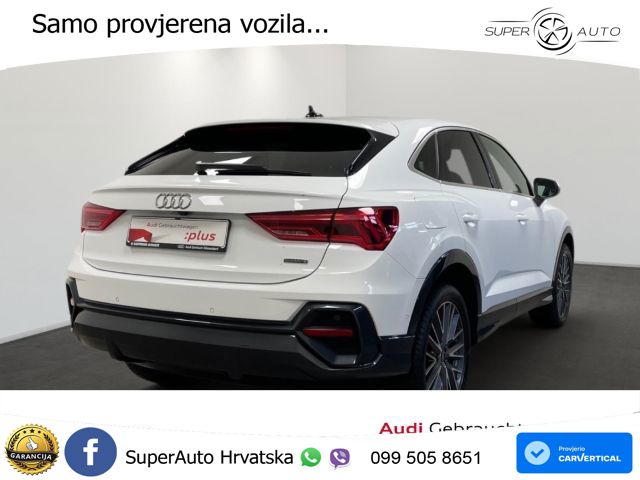 Audi Q3 Sportback 40 TFSI (190 KS) quattro S tronic LED+GR SJED+ACC