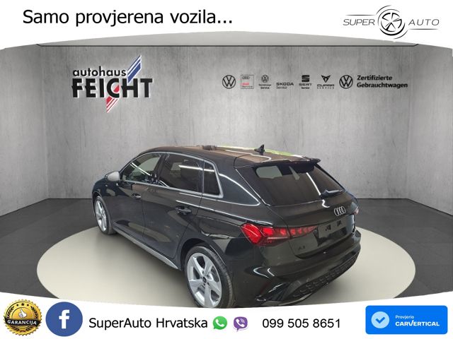 Audi A3 Sportback 40 TFSI (204 KS) quattro S tronic S line