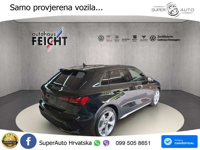 Audi A3 Sportback 40 TFSI (204 KS) quattro S tronic S line