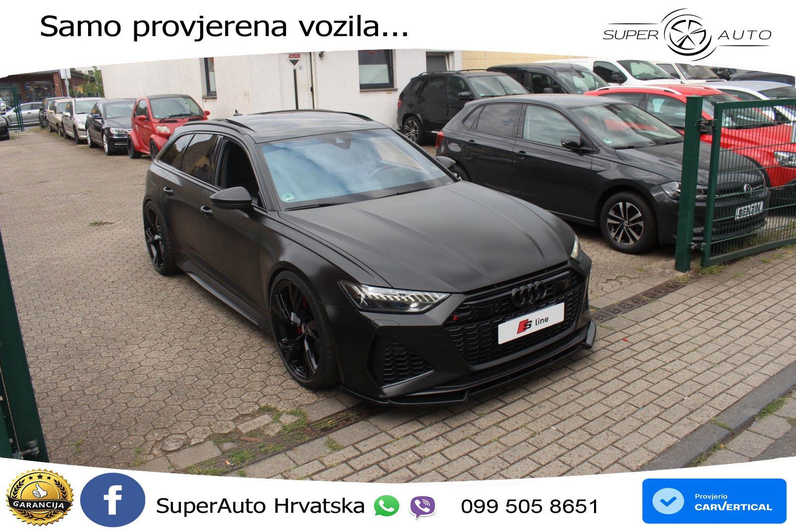 Audi RS6 Avant 4.0 TFSI V8 (600 KS) quattro Tiptronic LED+GR SJED+ACC