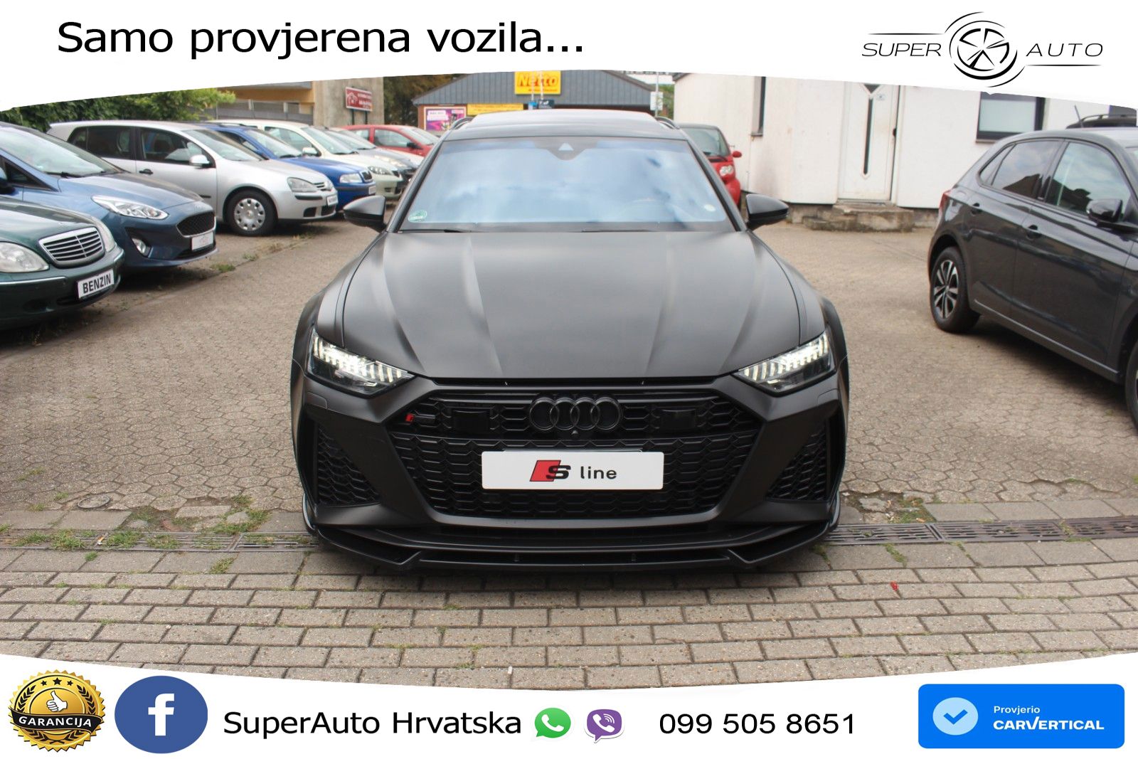 Audi RS6 Avant 4.0 TFSI V8 (600 KS) quattro Tiptronic LED+GR SJED+ACC