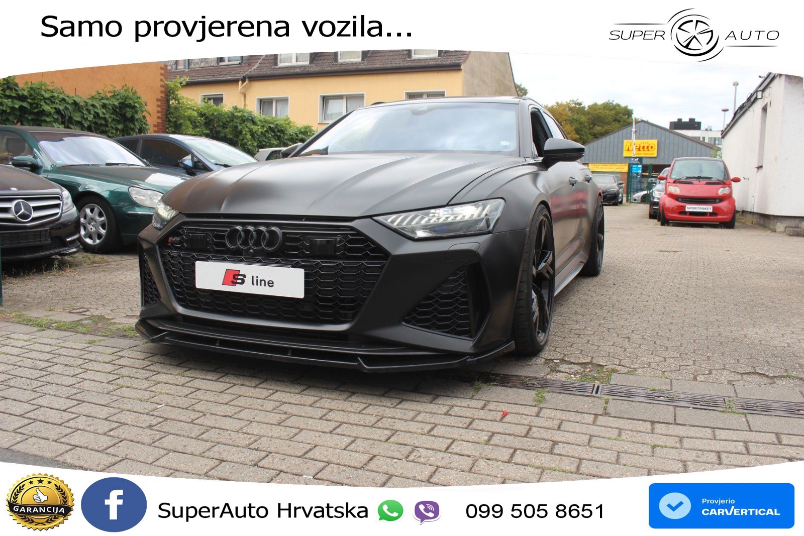 Audi RS6 Avant 4.0 TFSI V8 (600 KS) quattro Tiptronic LED+GR SJED+ACC