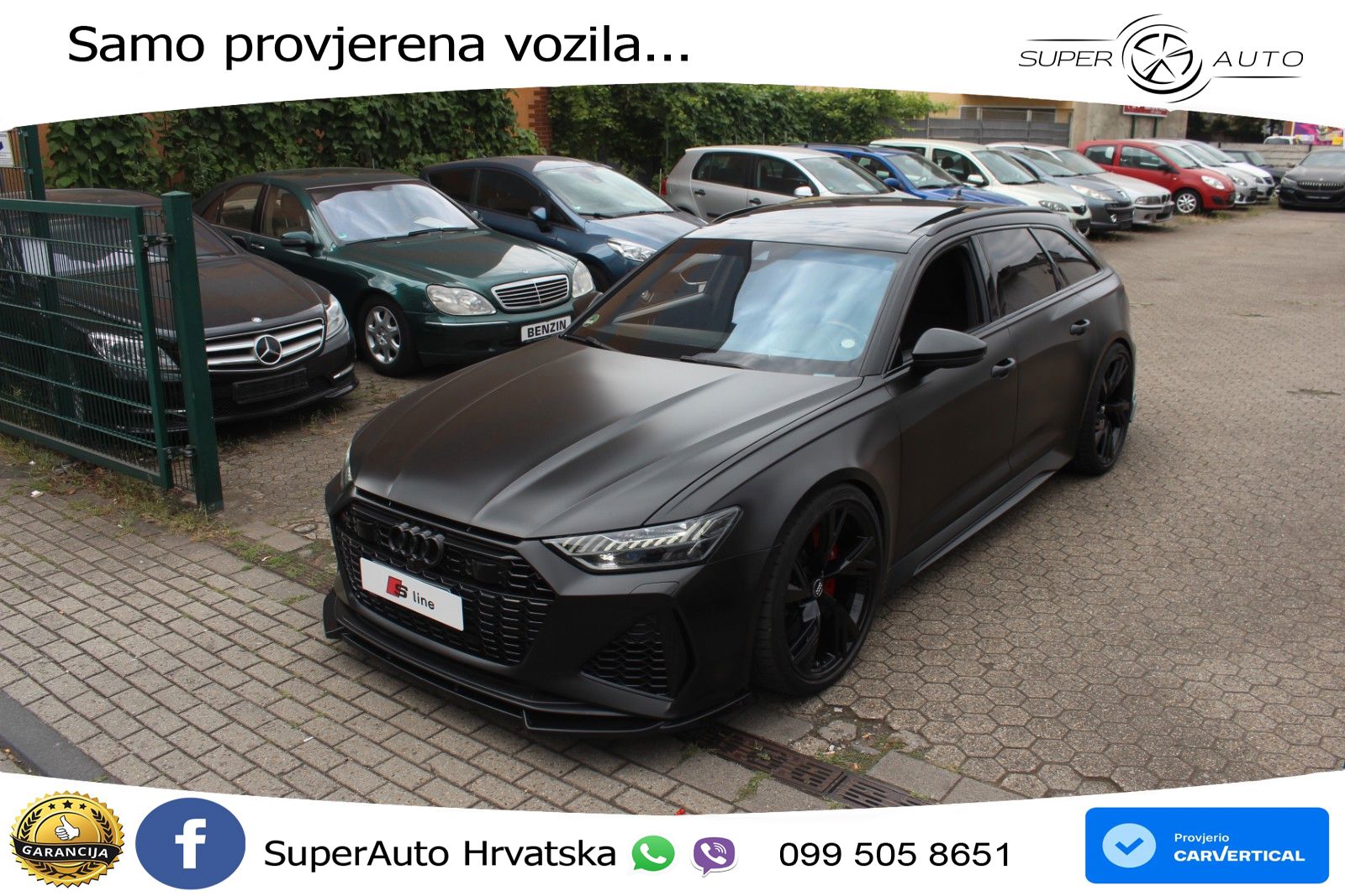 Audi RS6 Avant 4.0 TFSI V8 (600 KS) quattro Tiptronic LED+GR SJED+ACC