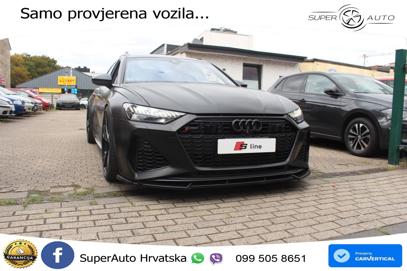 Audi RS6 Avant 4.0 TFSI V8 (600 KS) quattro Tiptronic LED+GR SJED+ACC