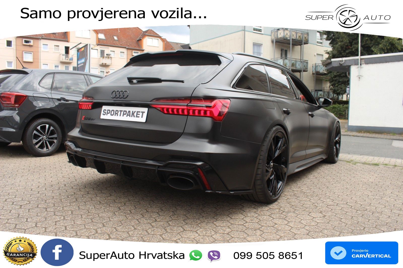 Audi RS6 Avant 4.0 TFSI V8 (600 KS) quattro Tiptronic LED+GR SJED+ACC