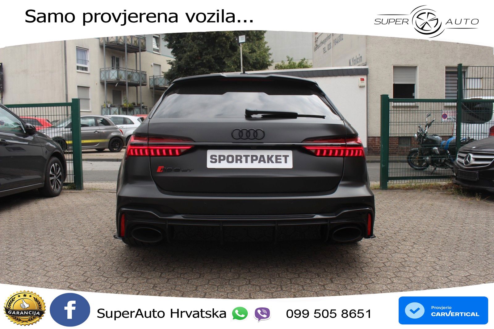 Audi RS6 Avant 4.0 TFSI V8 (600 KS) quattro Tiptronic LED+GR SJED+ACC