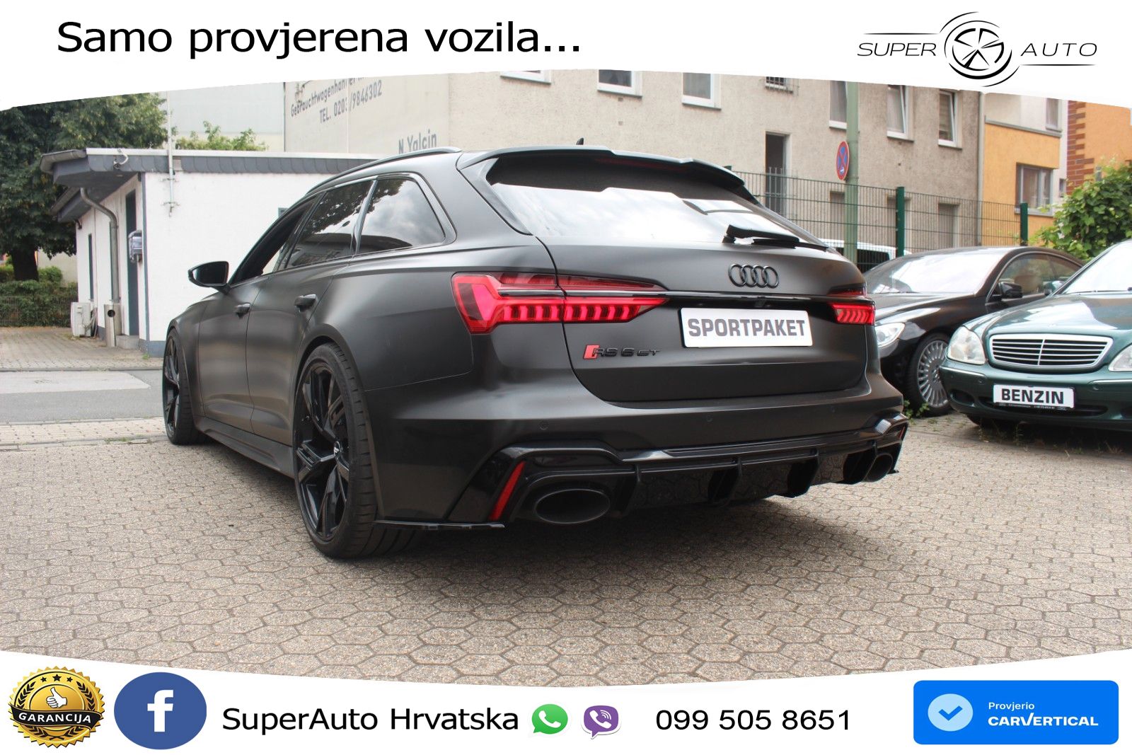 Audi RS6 Avant 4.0 TFSI V8 (600 KS) quattro Tiptronic LED+GR SJED+ACC