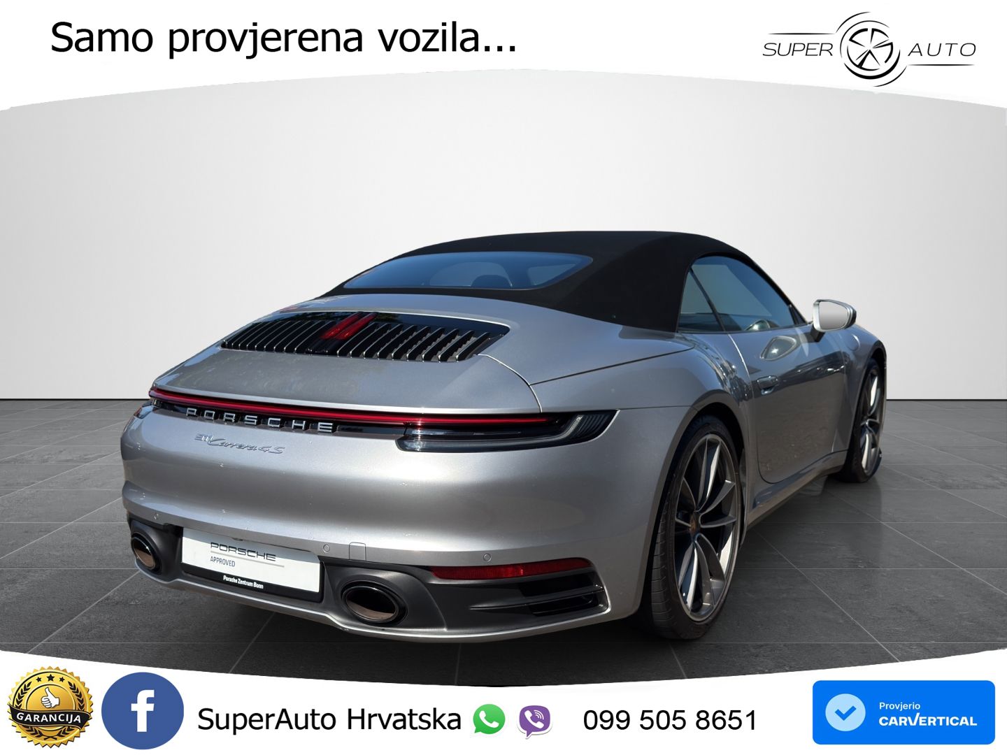 Porsche 911 Carrera 4S 3.0 (450 KS) PDK LED+GR SJED+ACC