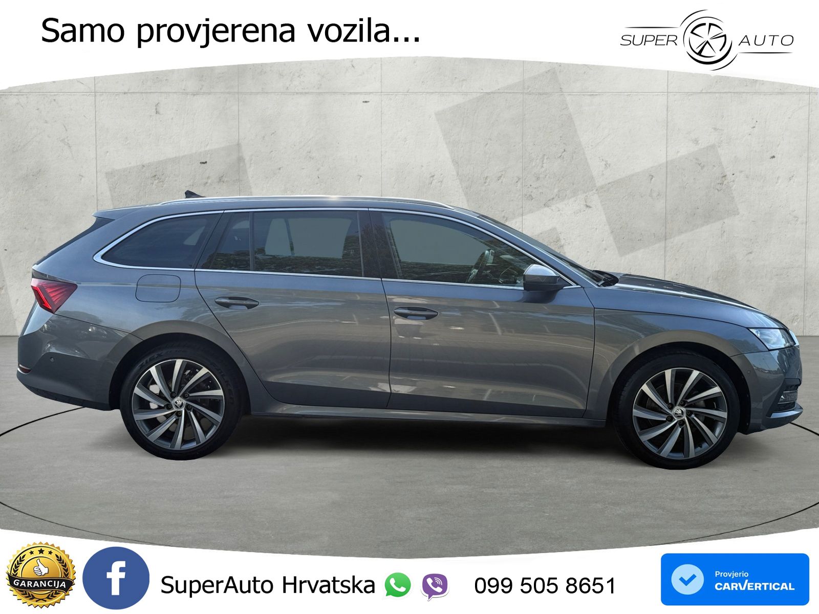 Škoda Octavia Combi 2.0 TDI (150 KS) DSG LED+GR SJED+ACC