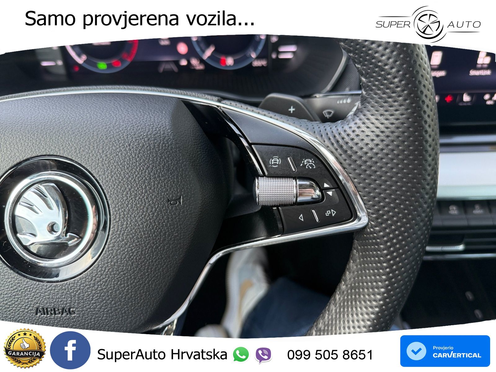 Škoda Octavia Combi 2.0 TDI (150 KS) DSG LED+GR SJED+ACC