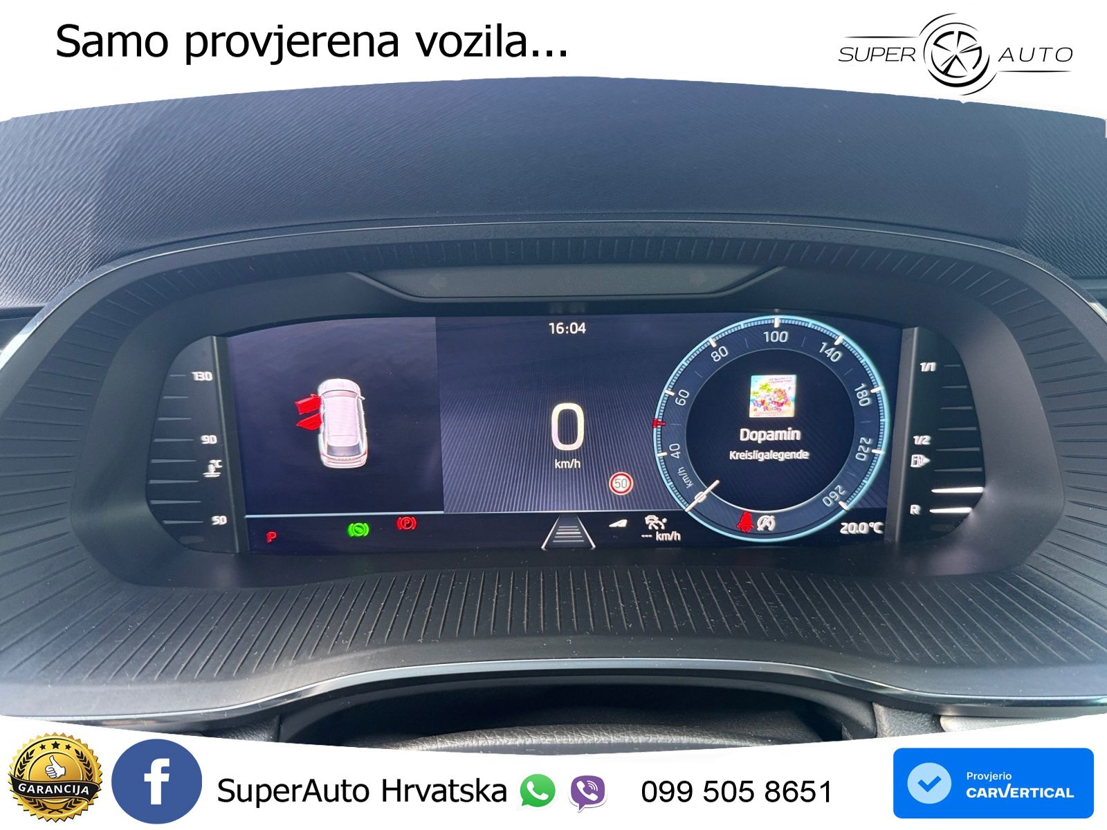 Škoda Octavia Combi 2.0 TDI (150 KS) DSG LED+GR SJED+ACC